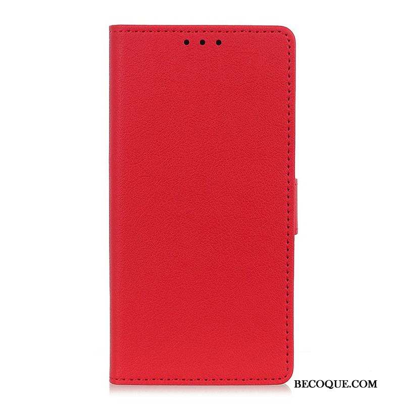 Housse Xiaomi Redmi Note 11 Pro Plus 5G Effet Cuir Classique