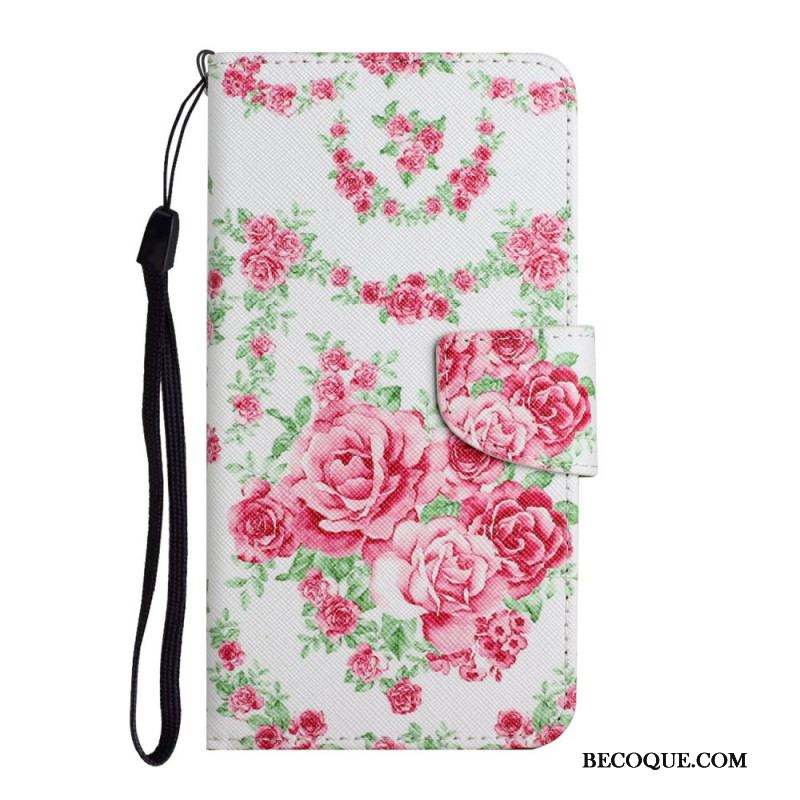 Housse Xiaomi Redmi Note 11 Pro Plus 5G Fleurs Liberty Royal