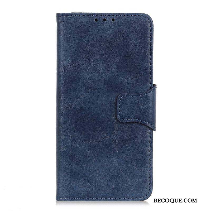 Housse Xiaomi Redmi Note 11 Pro Plus Cuir Fendu Fermoir Réversible