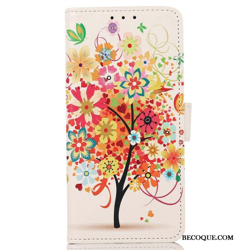 Housse Xiaomi Redmi Note 12 4G Arbre au Feuillage Coloré