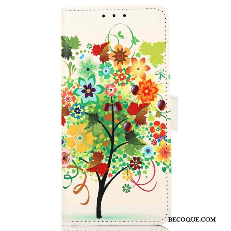 Housse Xiaomi Redmi Note 12 4G Arbre au Feuillage Coloré