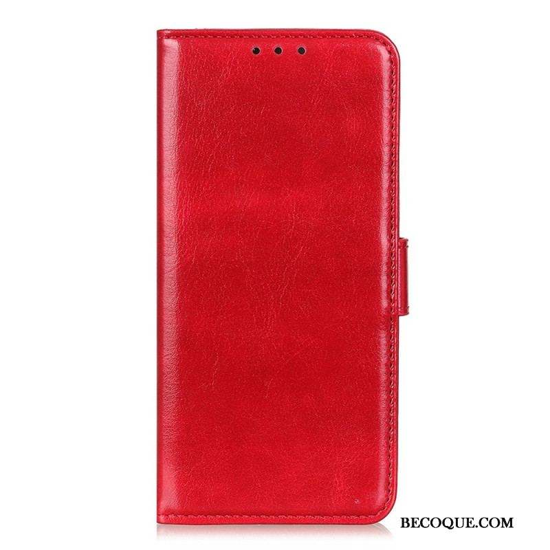 Housse Xiaomi Redmi Note 12 4G Simili Cuir Verni