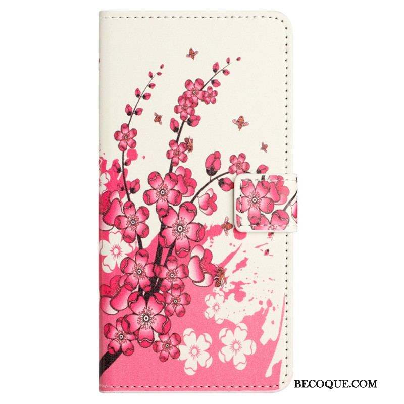 Housse Xiaomi Redmi Note 12 4G Tropical Flowers
