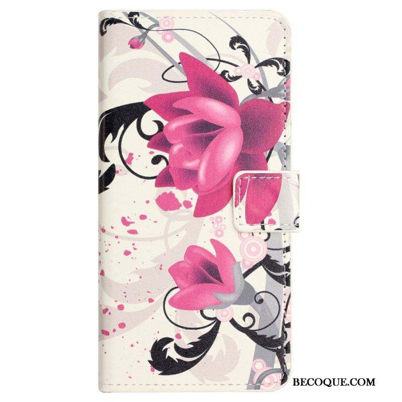 Housse Xiaomi Redmi Note 12 4G Tropical Flowers