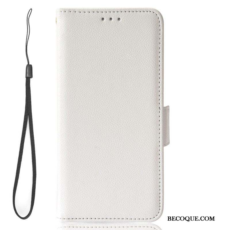 Housse Xiaomi Redmi Note 12 4G Ultra Fine avec Lanière
