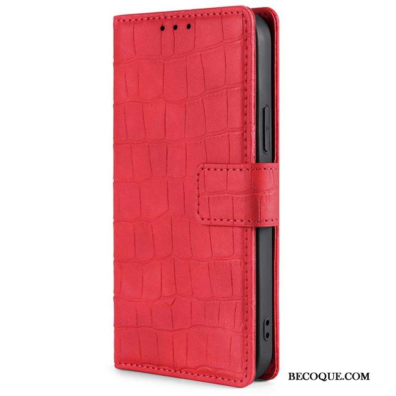 Housse Xiaomi Redmi Note 12/Poco X5 5G Crocodile