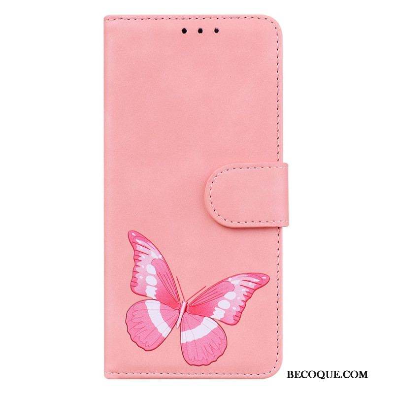 Housse Xiaomi Redmi Note 12/Poco X5 5G Design Papillon