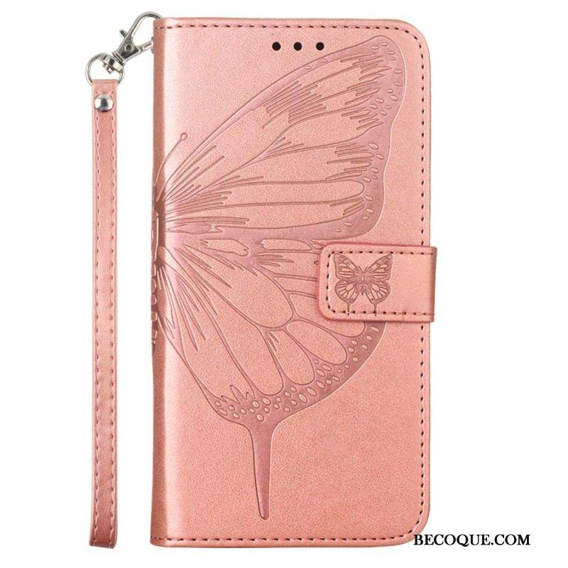 Housse Xiaomi Redmi Note 12/Poco X5 5G Papillon Floral