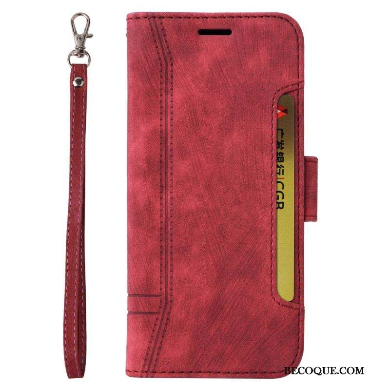 Housse Xiaomi Redmi Note 12/Poco X5 5G Porte-Carte Frontal BETOPNICE