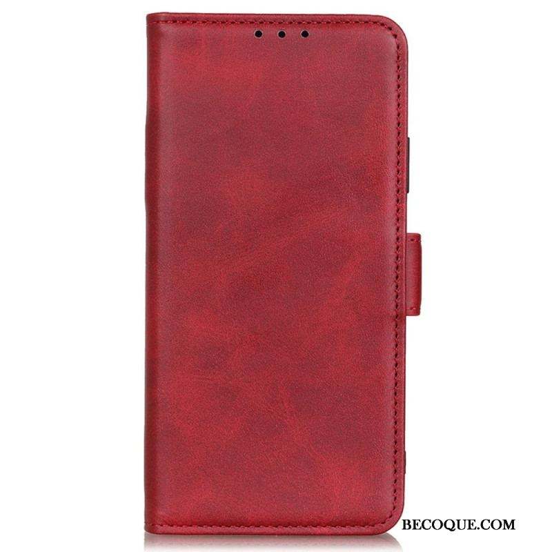 Housse Xiaomi Redmi Note 12/Poco X5 Double Fermoir