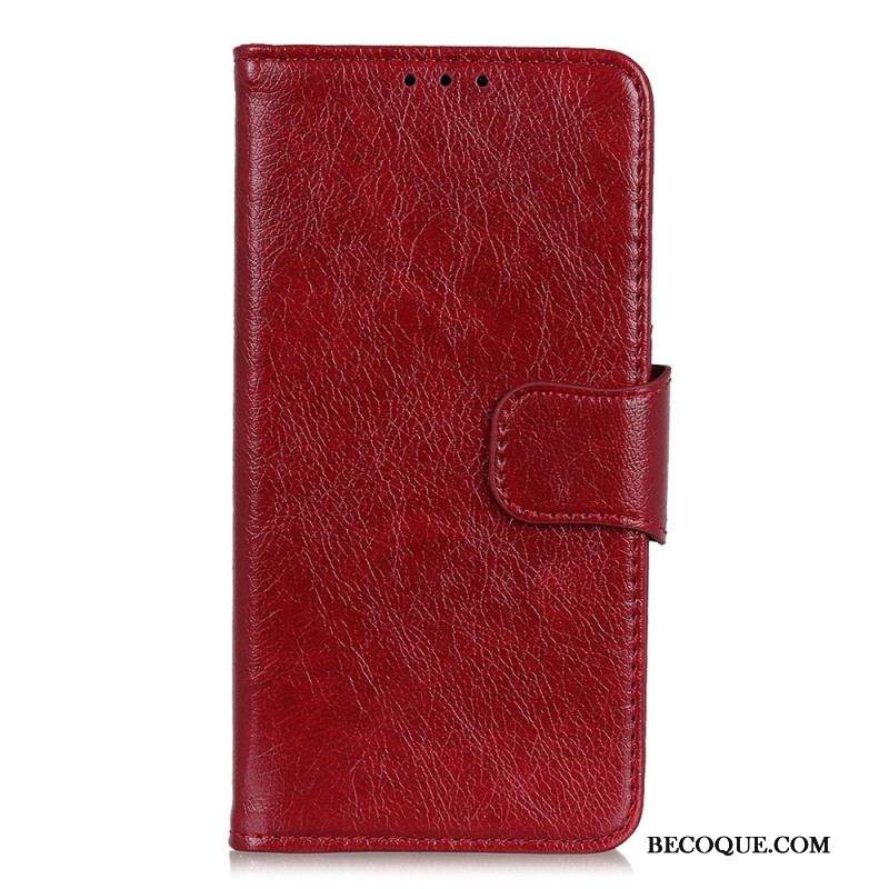 Housse Xiaomi Redmi Note 12 Pro Plus Cuir Nappa Fendu