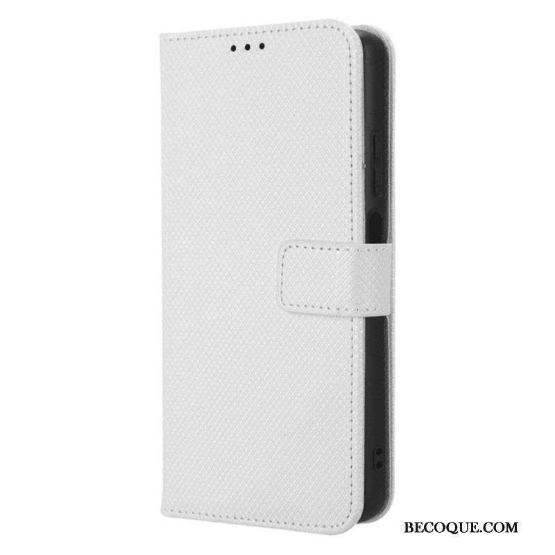 Housse Xiaomi Redmi Note 12 Pro Plus Simili Cuir Stylé à Lanière