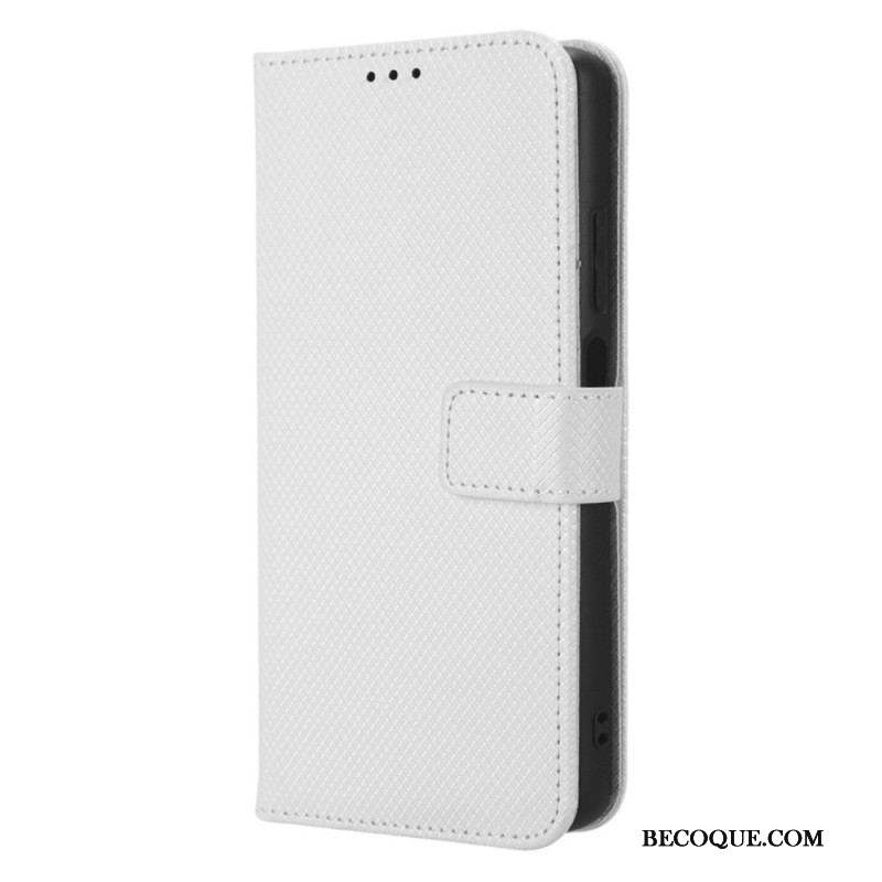 Housse Xiaomi Redmi Note 12 Pro Plus Simili Cuir Stylé à Lanière