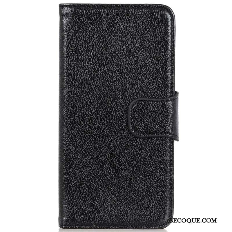 Housse Xiaomi Redmi Note 13 Pro 4G / Poco M6 Pro 4G Cuir Fendu Nappa