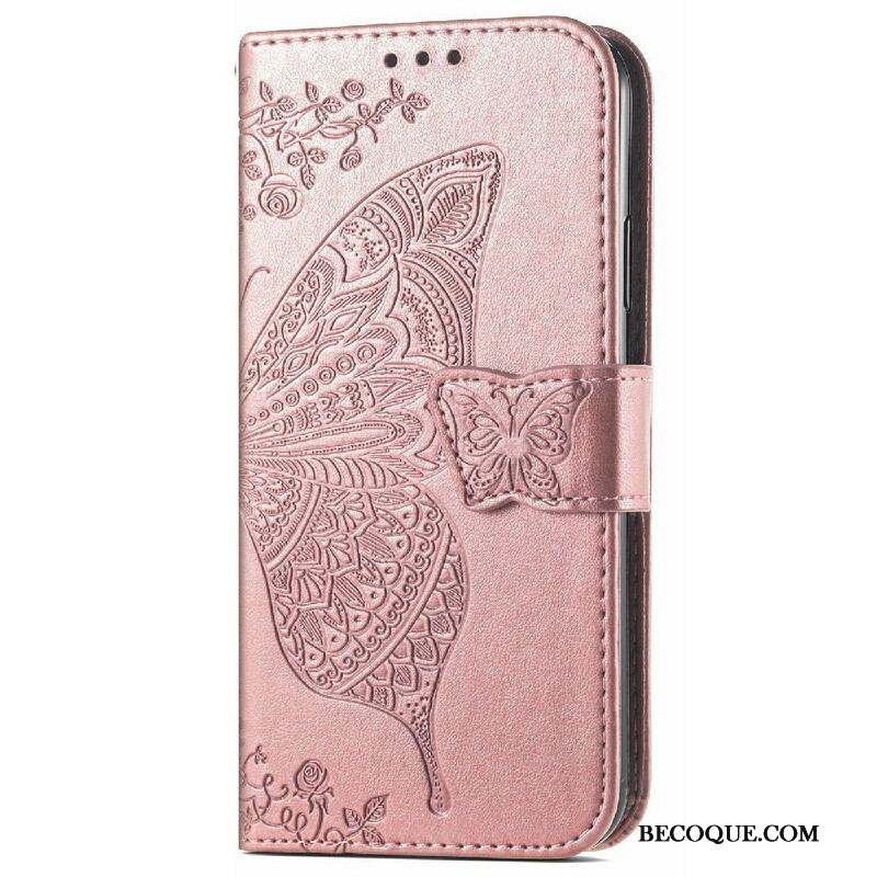 Housse iPhone 13 Mini Demi Papillons