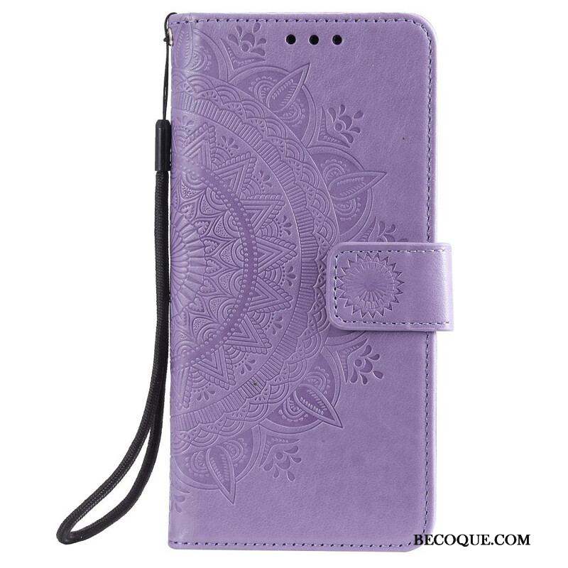 Housse iPhone 13 Mini Mandala Soleil