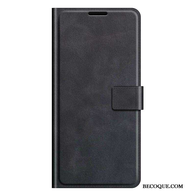 Housse iPhone 13 Pro Max Effet Cuir Slim Extrême