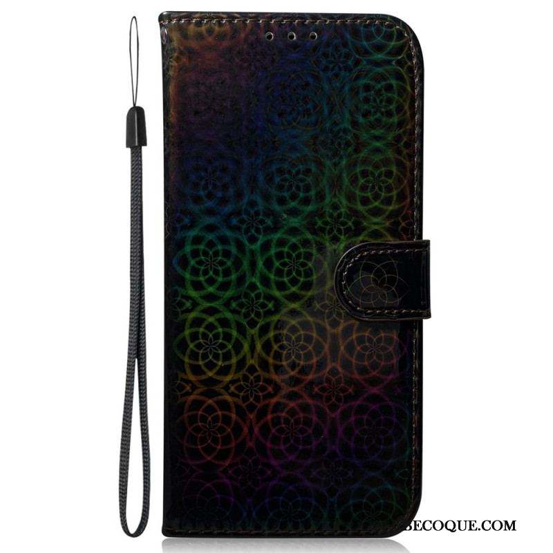 Housse iPhone 14 Plus Motif Stylé à Lanière