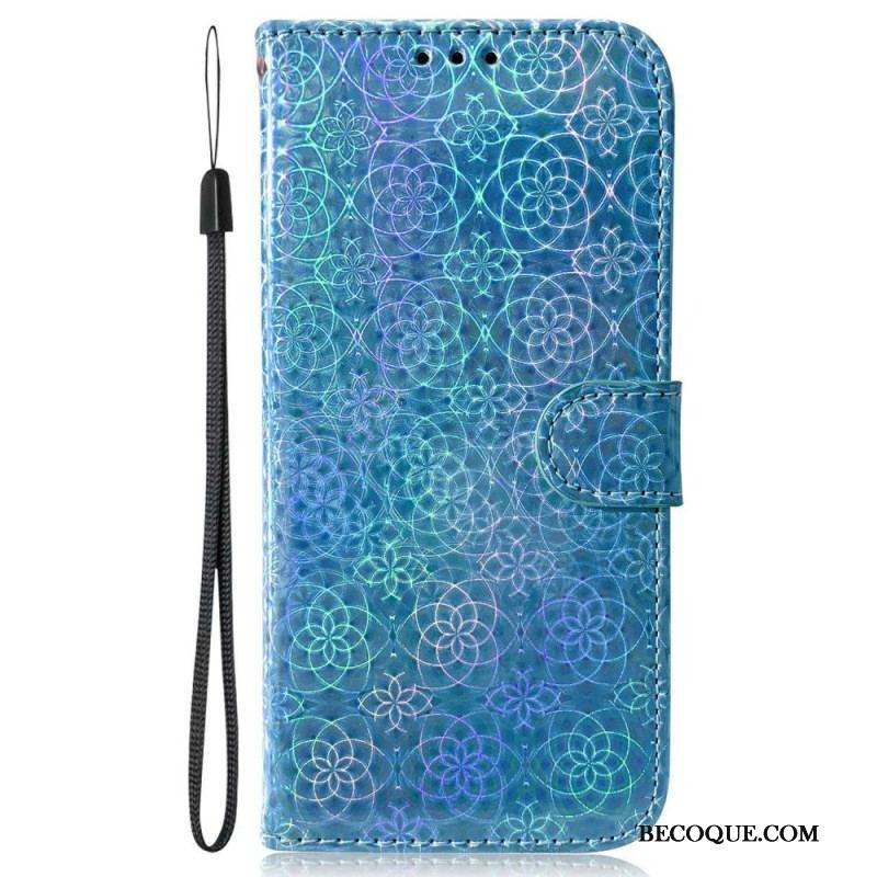 Housse iPhone 14 Plus Motif Stylé à Lanière