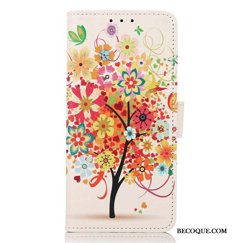 Housse iPhone 14 Pro Max Arbre Fleurie