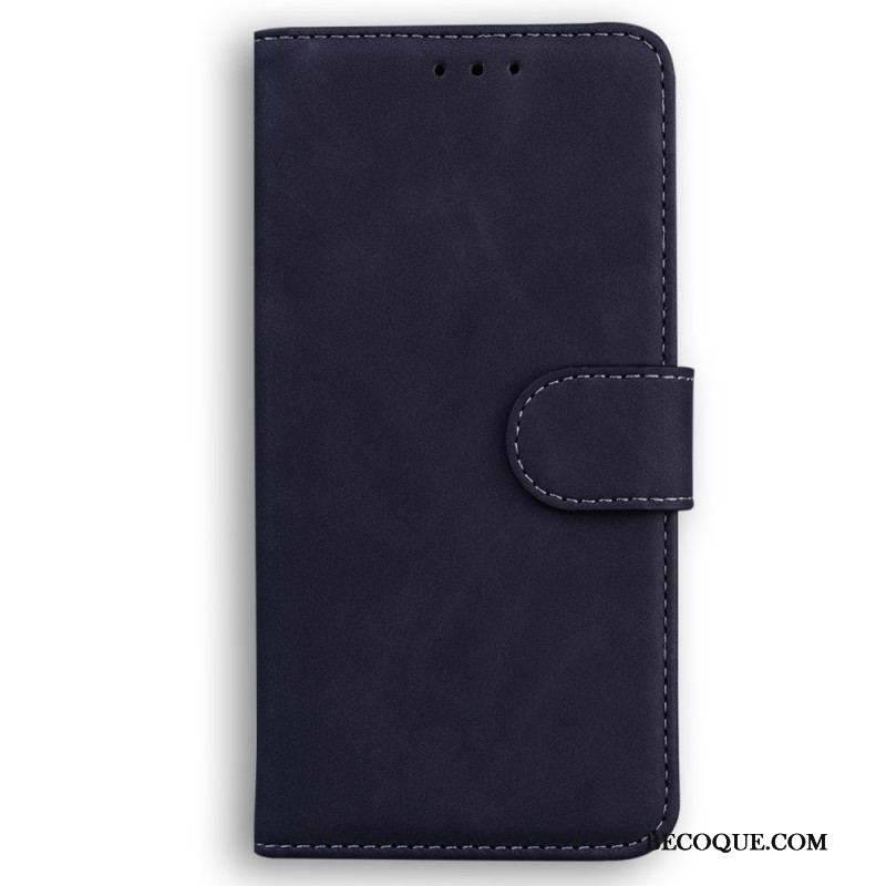 Housse iPhone 15 Plus Style Cuir Douceur