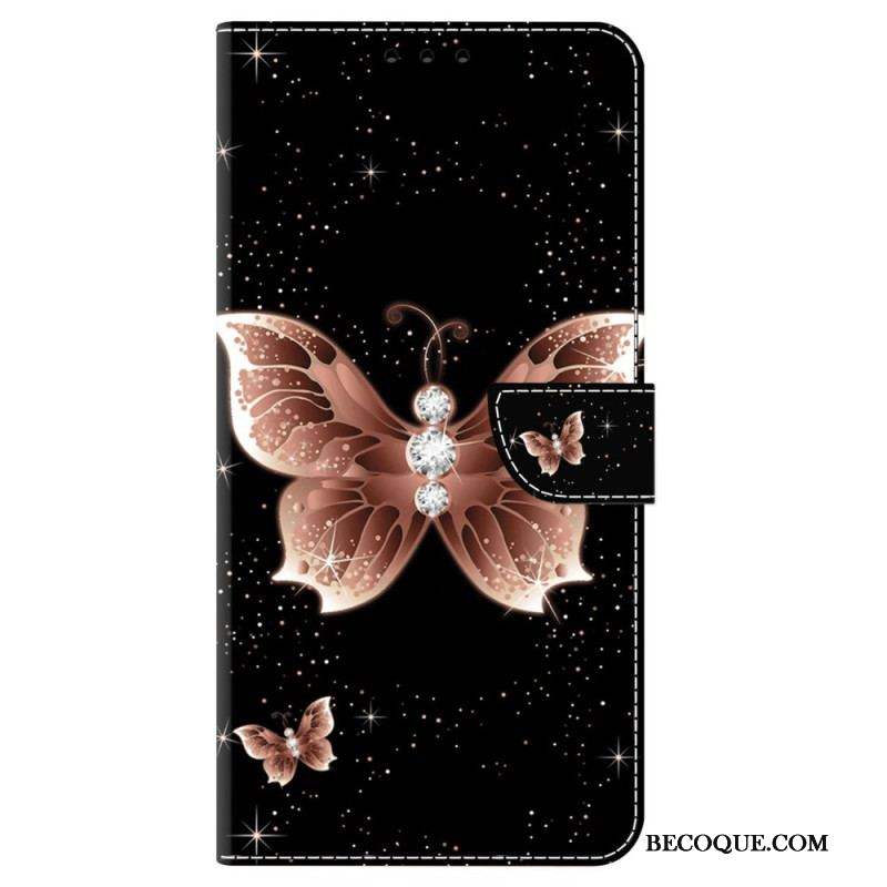 Housse iPhone 15 Pro Précieux Papillons