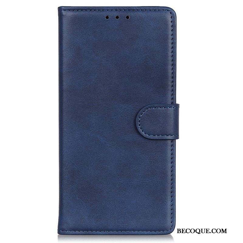 Housse iPhone 15 Simili Cuir Mat