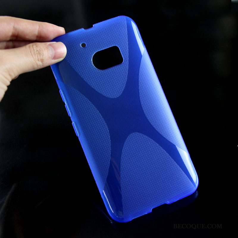 Htc 10 Coque Téléphone Portable Étui Bleu Tout Compris Incassable Fluide Doux