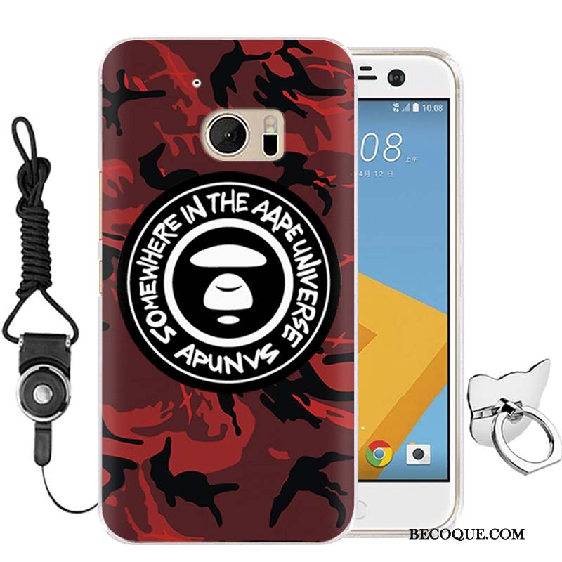 Htc Desire 10 Lifestyle Téléphone Portable Silicone Protection Coque De Téléphone Dessin Animé Rouge