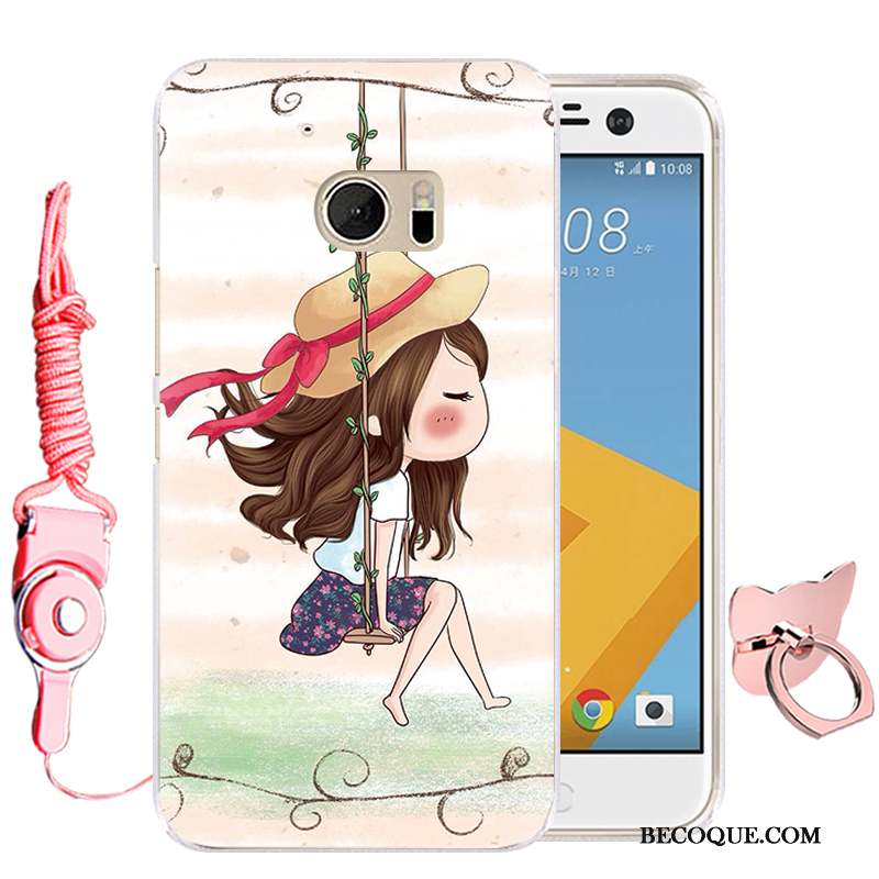 Htc Desire 10 Lifestyle Téléphone Portable Silicone Protection Coque De Téléphone Dessin Animé Rouge