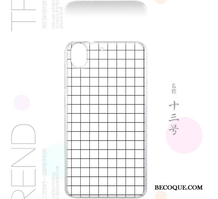 Htc Desire 728 Coque De Téléphone Tendance Bordure Étui Incassable Créatif