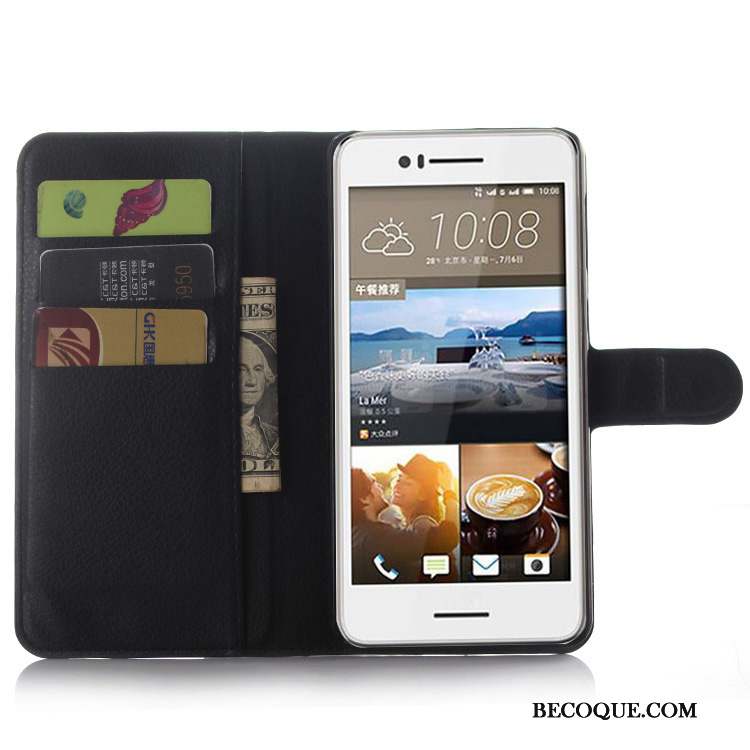 Htc Desire 728 Coque Protection Support Téléphone Portable Portefeuille Étui Étui En Cuir