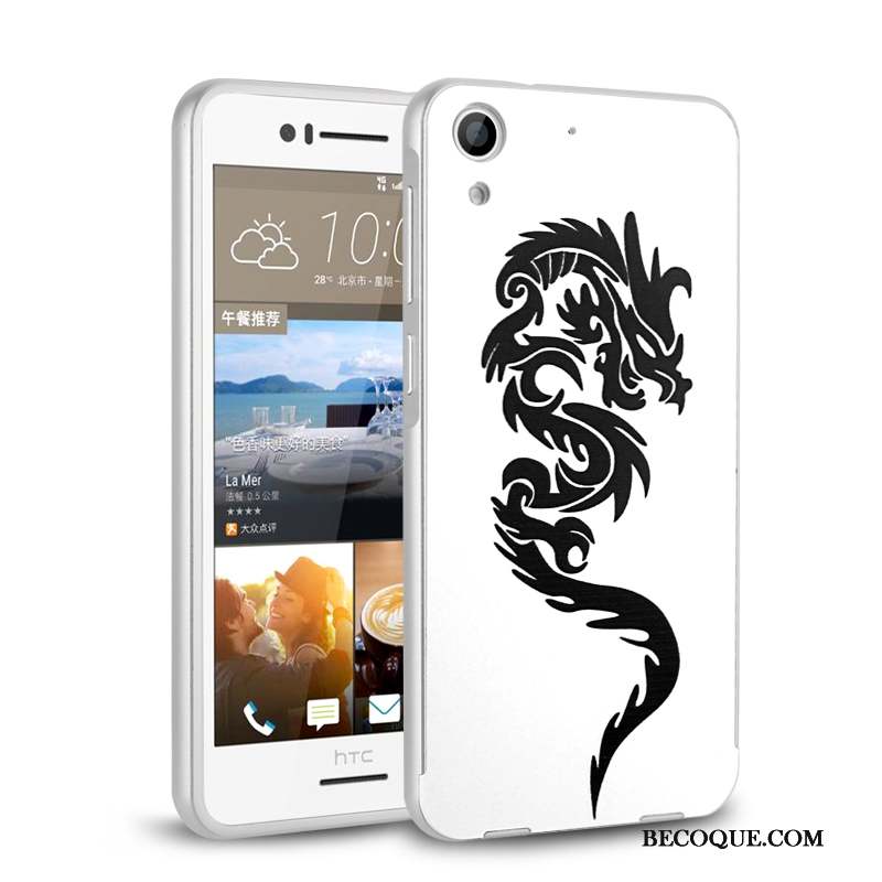 Htc Desire 728 Dessin Animé Noir Coque De Téléphone Métal Nouveau Difficile