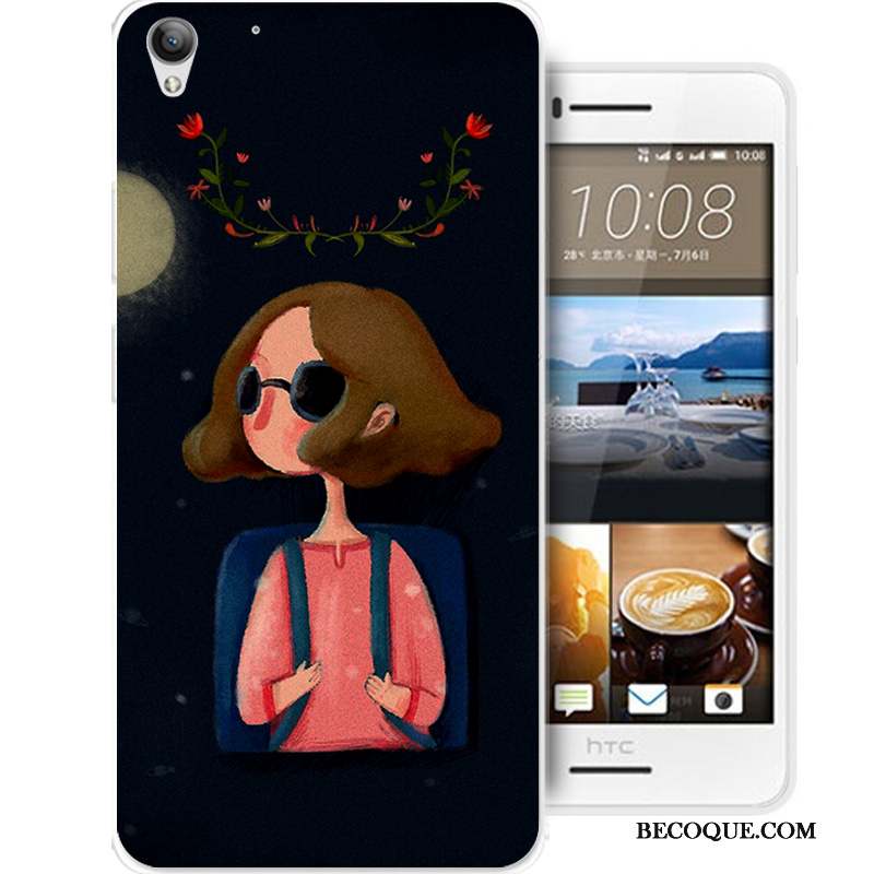 Htc Desire 728 Fluide Doux Coque De Téléphone Silicone Rose Tout Compris Incassable