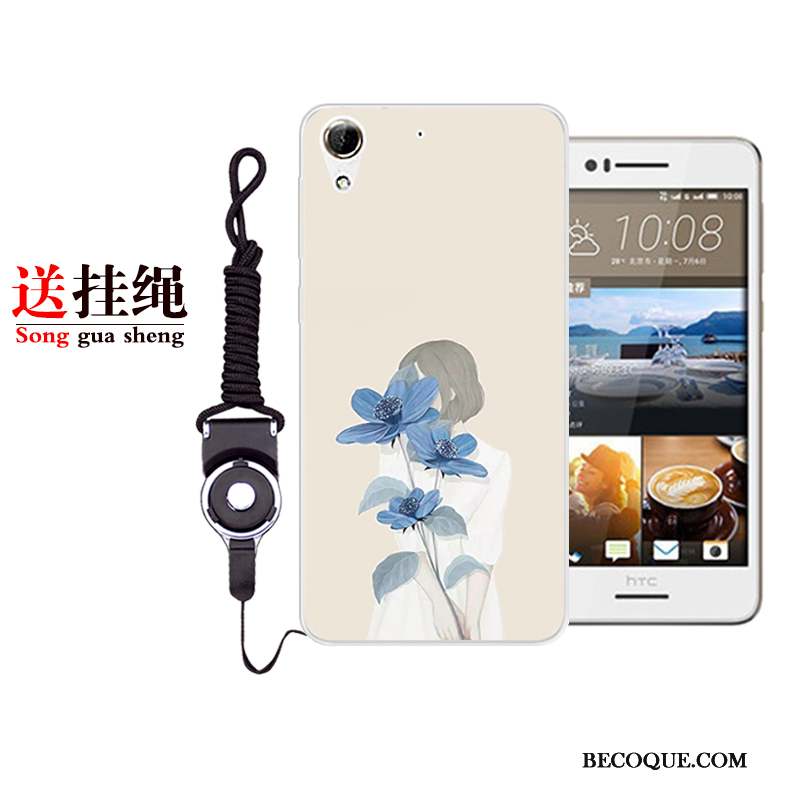 Htc Desire 728 Rose Téléphone Portable Coque De Téléphone Incassable Art Fluide Doux
