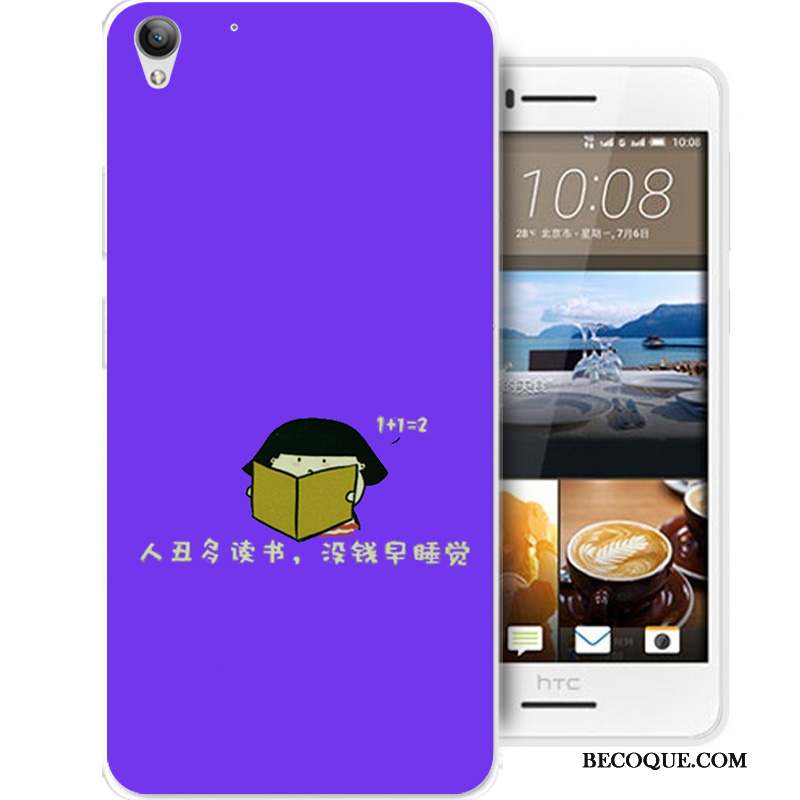 Htc Desire 728 Tout Compris Coque De Téléphone Protection Silicone Étui Bleu Clair