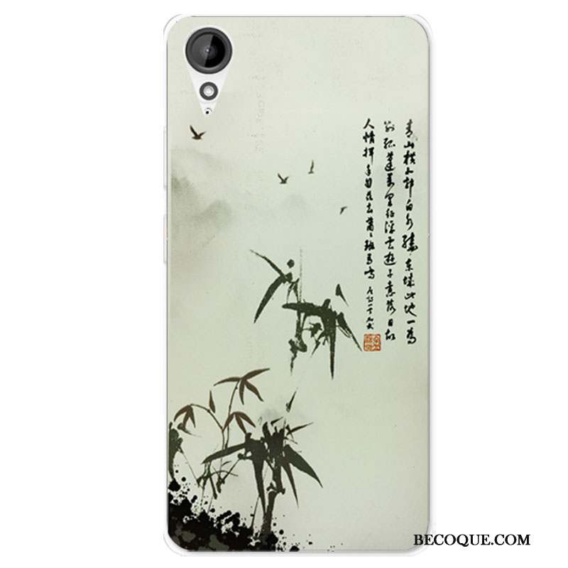 Htc Desire 825 Coque Fluide Doux Téléphone Portable Dessin Animé Silicone Incassable Tout Compris