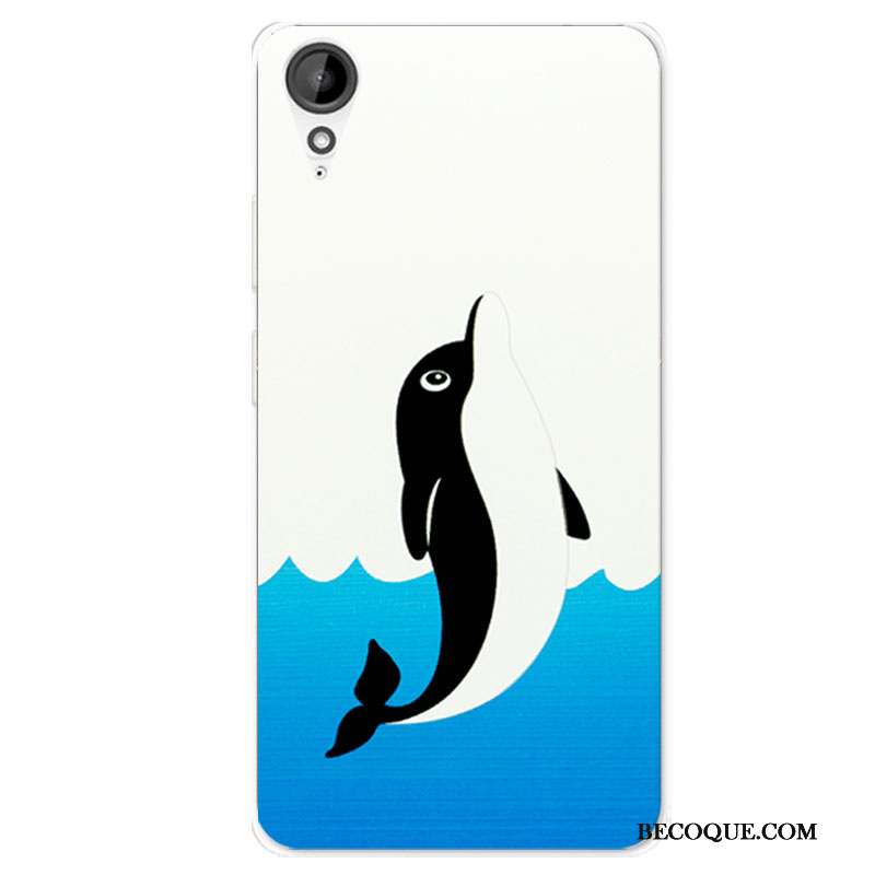 Htc Desire 825 Coque Fluide Doux Téléphone Portable Dessin Animé Silicone Incassable Tout Compris