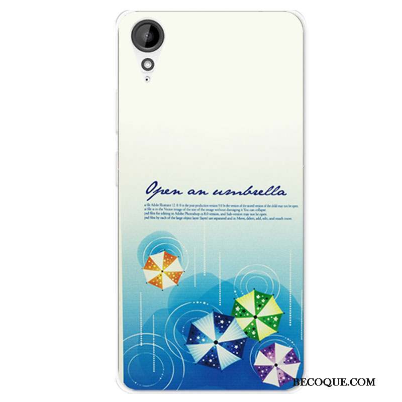 Htc Desire 825 Coque Fluide Doux Téléphone Portable Dessin Animé Silicone Incassable Tout Compris