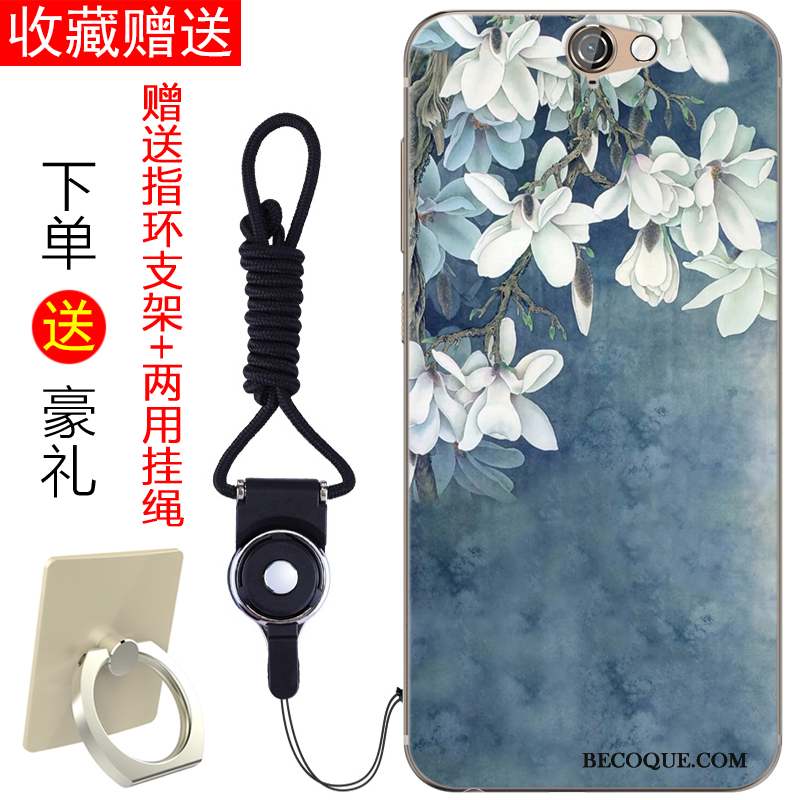 Htc One A9 Incassable Fluide Doux Peinture Coque De Téléphone Étui Silicone