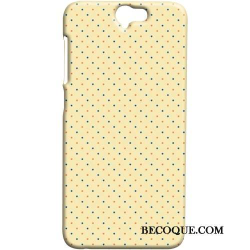 Htc One A9 Papillon Téléphone Portable Étui Bleu Clair Coque De Téléphone Délavé En Daim