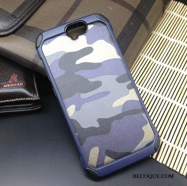 Htc One A9 Très Mince Coque Étui Camouflage Incassable Créatif