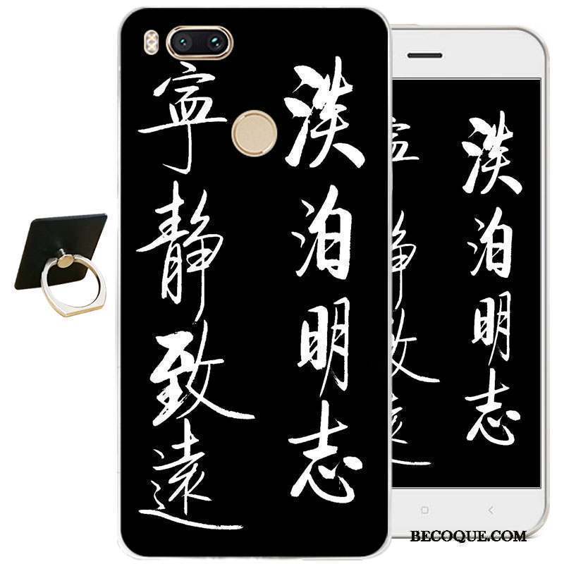Htc One A9s Fluide Doux Coque De Téléphone Gaufrage Transparent Style Chinois Téléphone Portable
