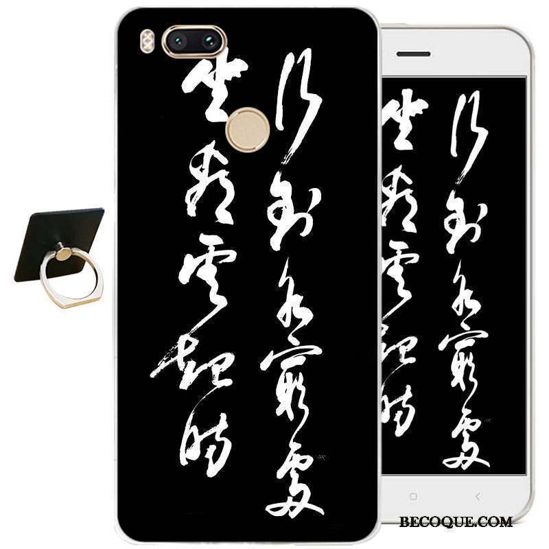Htc One A9s Fluide Doux Coque De Téléphone Gaufrage Transparent Style Chinois Téléphone Portable