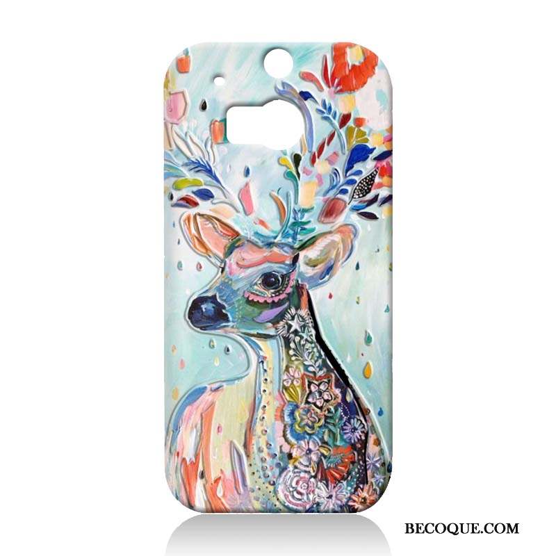 Htc One M8 Incassable Tendance Étui Difficile Protection Coque