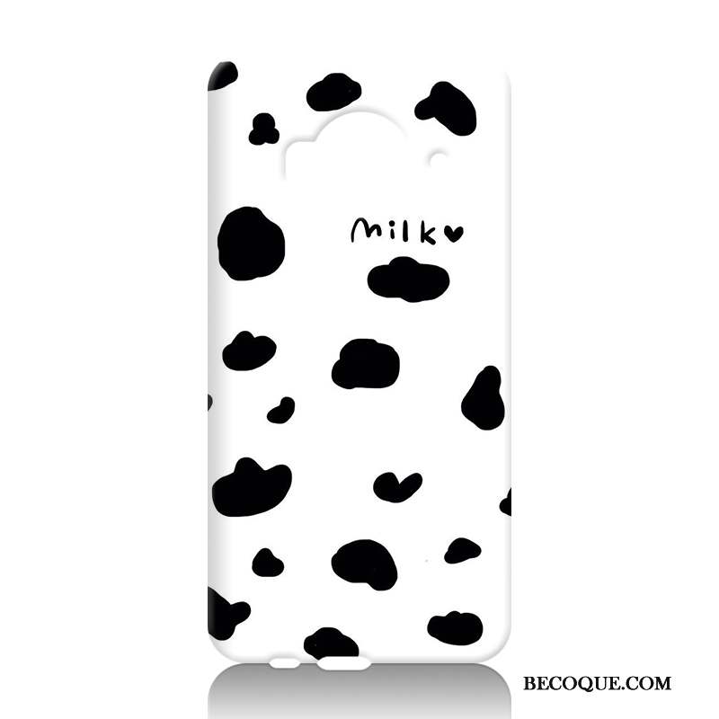 Htc One M9 Protection Dessin Animé Fluide Doux Noir Étui Coque