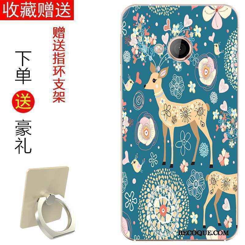 Htc U Play Coque Protection Art Personnalité Incassable Tendance Rose