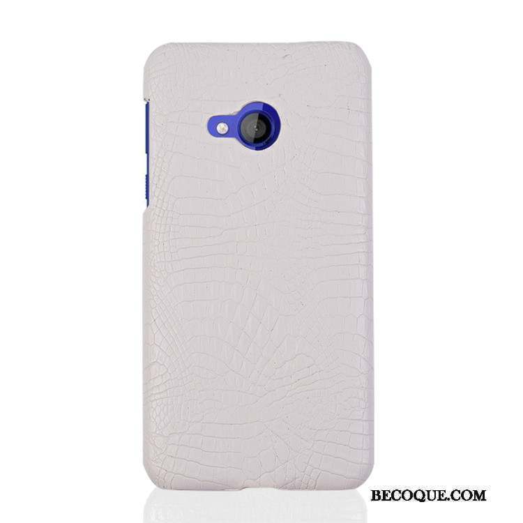 Htc U Play Crocodile Modèle Difficile Bleu Clair Téléphone Portable Coque Protection