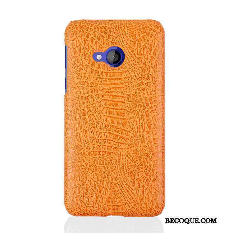 Htc U Play Crocodile Modèle Difficile Bleu Clair Téléphone Portable Coque Protection