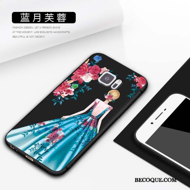 Htc U Ultra Charmant Incassable Noir Coque Dessin Animé De Téléphone